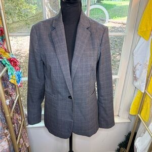 Adrienne Vittadini Gray Blazer
